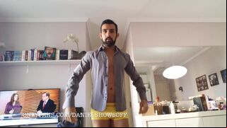 Solo Home - Dressing for work and Jerking off 2 _2