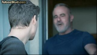 stepdaddy dilf barebacks twink after blowjob and rimjob