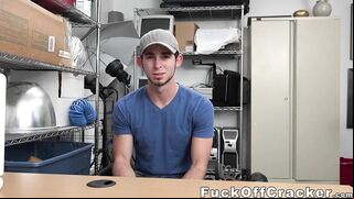 straight cracker gets interracial bareback instead of a job