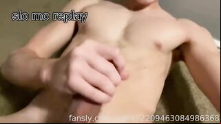 Jerking my young dick and cumming over myself Braden Sherota - thebussybandit.gaypornsite.net